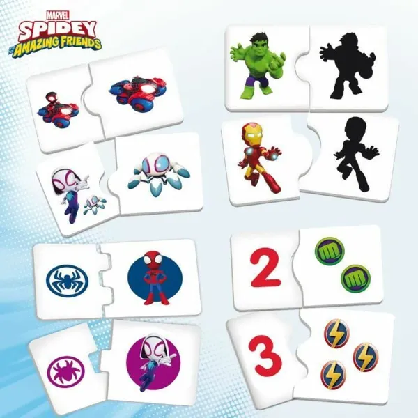 Lautapeli Lisciani Giochi Spidey Super desk (Inglés, Alemán)