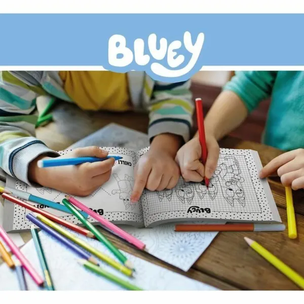 Piešimo lapai Lisciani Giochi Bluey Spalvotas