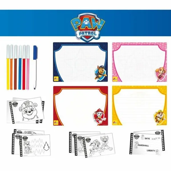 Piirustustaulukot Lisciani Giochi Paw Patrol Monivärinen