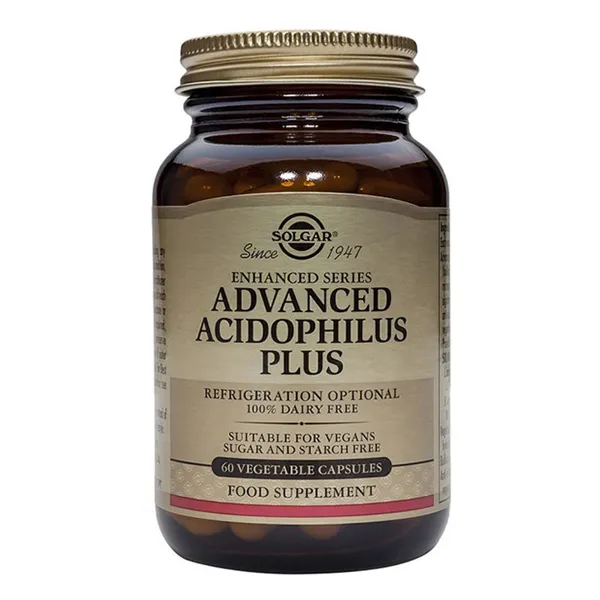 Solgar Advanced Acidophilus Plus 60 Capsules