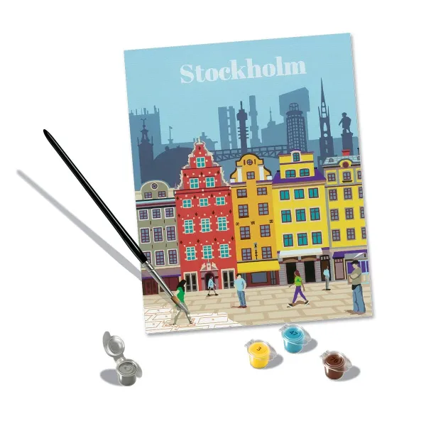 Skaičių spalvinimo rinkinys Ravensburger Stockholm
