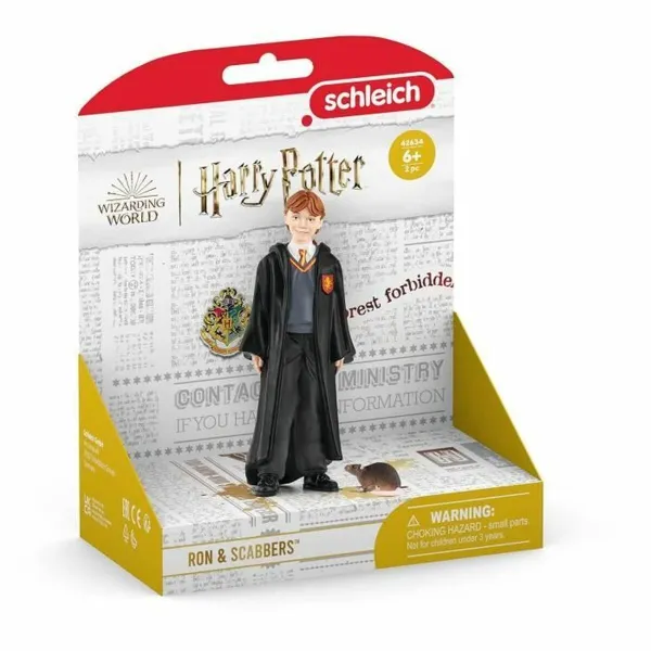 Rotaļu figūras Schleich Ron Weasley & Scabbers Moderns