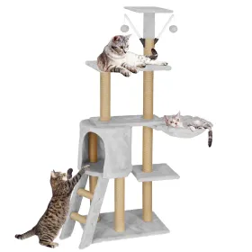 Monitasoinen kissatalo Springos PA1042 136 cm