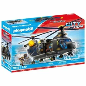 Lelusetti Playmobil Police Plane City Action Muovinen
