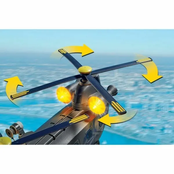 Lelusetti Playmobil Police Plane City Action Muovinen