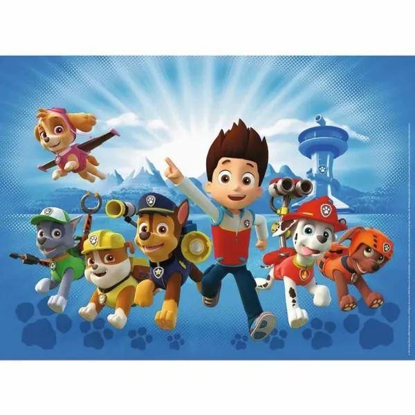 Puzle un domino komplekts The Paw Patrol Ravensburger 10899 XXL 100 Daudzums