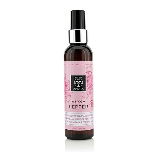 Apivita Rose Pepper Remodelling Body Oil 150ml 