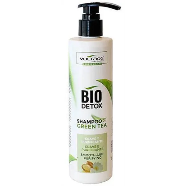 Voltage Cosmetics Green Tea Bio-Detox Champú 250ml