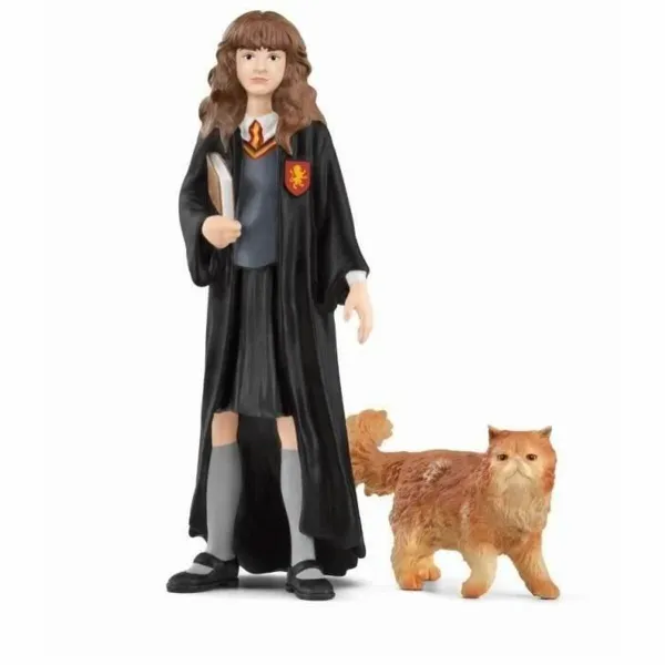 Set of Figures Harry Potter Hermione & Crookshanks