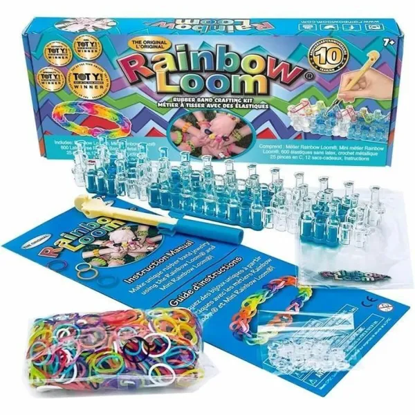 Rokassprādžu pagatavošanas komplekts Bandai Rainbow Moon Plastmasa