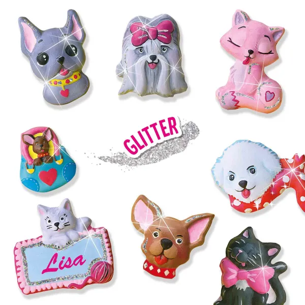 Käsityöpeli SES Creative Plaster casting dogs and cats