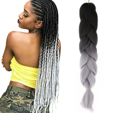 Sintētisku matu ombre bizes sz/sz W10345