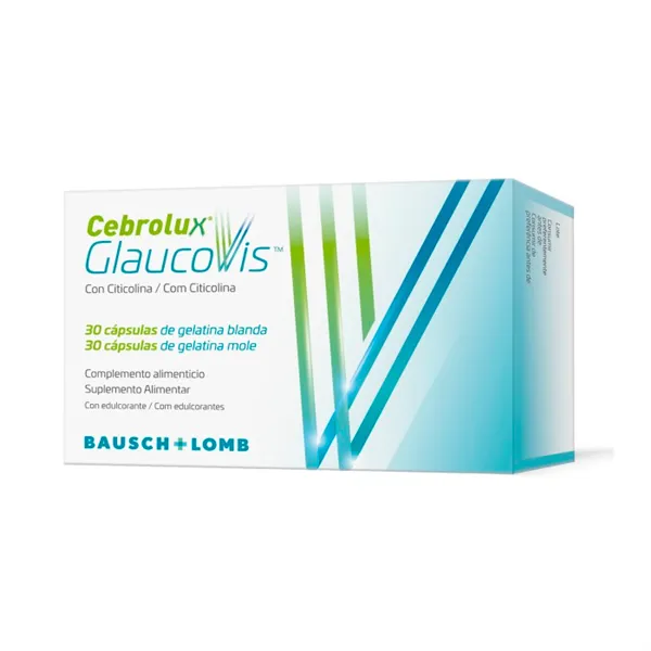 Bausch Lomb Cebrolux Glaucovis Tm 30 Capsules 