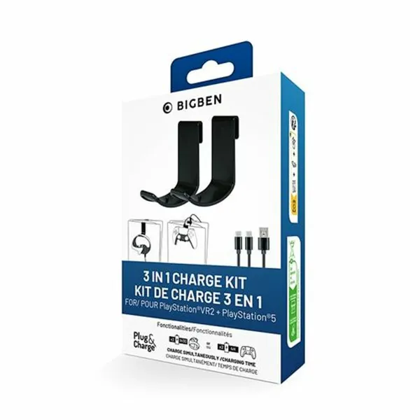 USB lādētājs Nacon PS5 3 EN 1