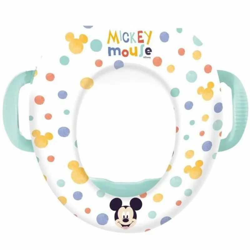 Vaikiška tualeto sėdynė su rankenomis ThermoBaby Mickey