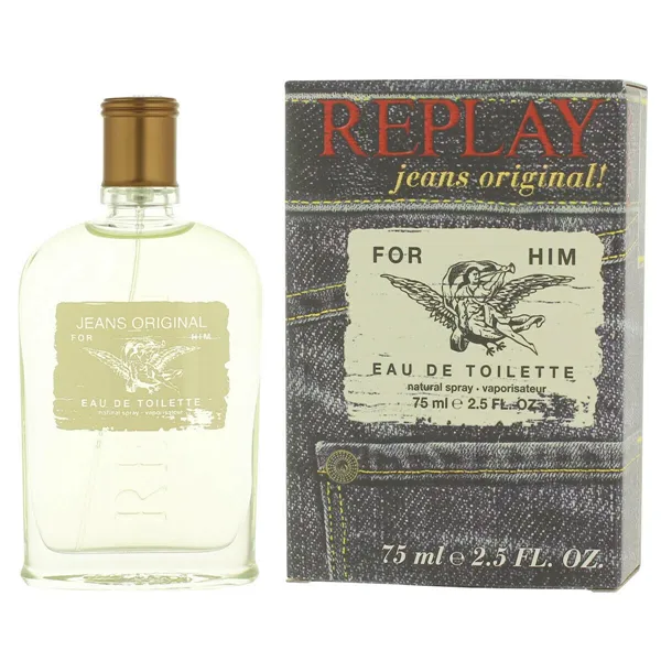 Replay Original For Him Eau De Toilette 75ml Spray