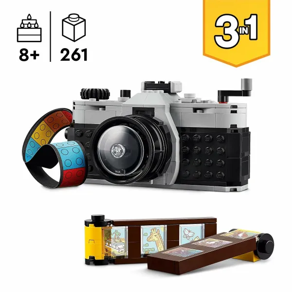 Rakennussetti Lego 31147 Creator Retro Camera Monivärinen