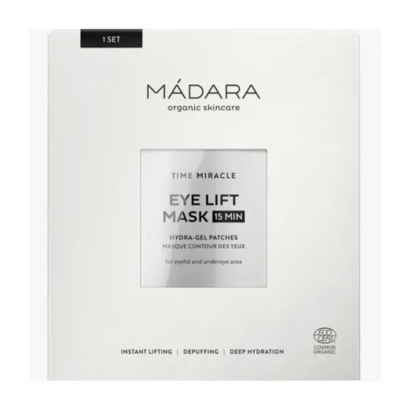 Mádara Madara Time Miracle Mascarilla Hydra-Gel Parches 3un