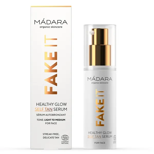 Mádara Madara Fake It Serum Autobronceador Tono Light to Medium 30ml