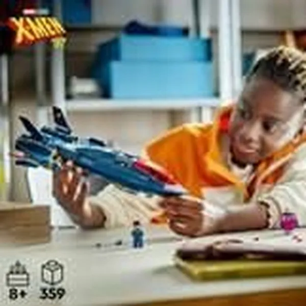 Rakennussetti Lego 76281 Marvel The X-Men's X-Jet Monivärinen