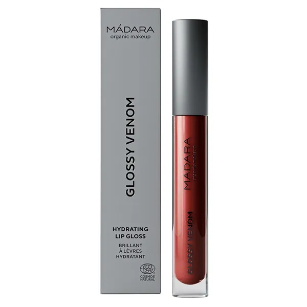 Mádara Madara Glossy Venom Brillo De Labios Hidratante 75 Vegan Red 1un