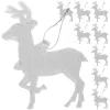 Joulukuusenpallot - poro 9 kpl Ruhhy 22517