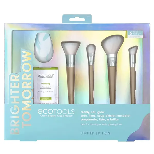 Ecotools Brighter Tomorrow Ready Set Glow Set 5 Pieces