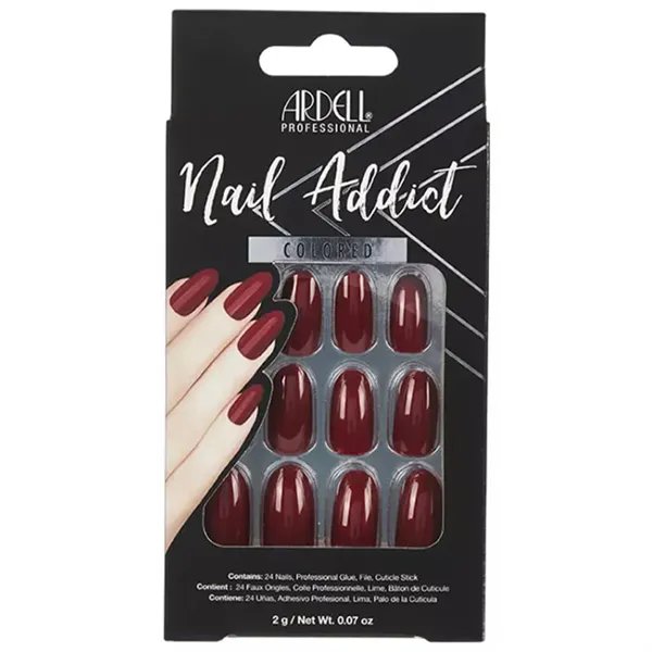 Ardell Nail Addict Sip Of Wine False Nails