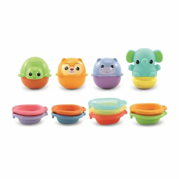 Opetuspeli Vtech Baby Cofret de Bain empilo rigo l´eu (FR)