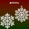 Christmas baubles - snowflakes 12pcs Ruhhy 22516