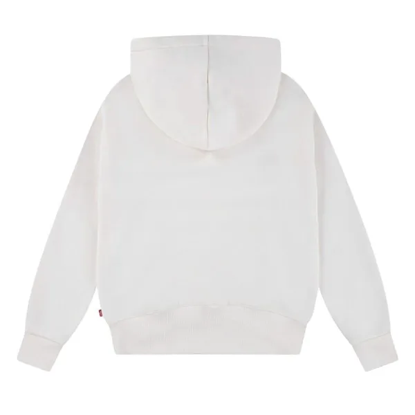 Džemperis Meitenēm ar Kapuci Levi's Batwing Patch Balts