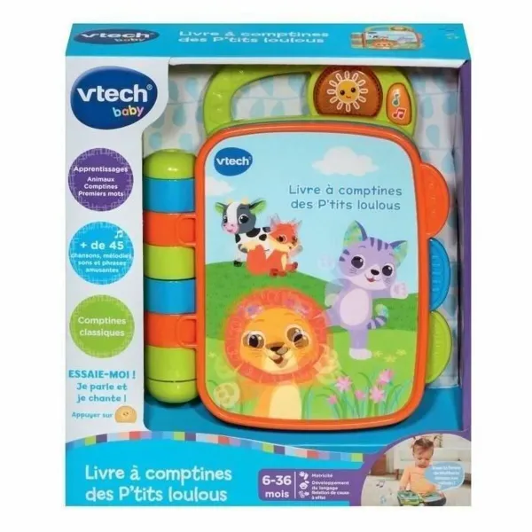Образовательная игрушка Vtech Baby Livre à comptines des P´tits Loulous (FR)