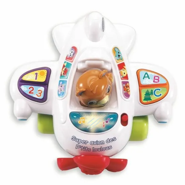 Izglītojoša rotaļlieta Vtech Baby Super avion des P´tits Loulous (FR)