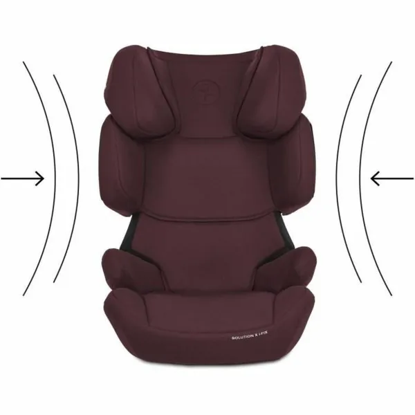 Auton Istuin Cybex Solution X i-Fix Rumba Punainen rouge ECE R129/04 ISOFIX