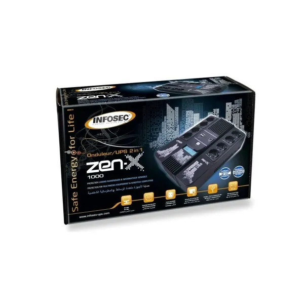Uninterruptible Power Supply System Interactive UPS INFOSEC INF_619995 600 W