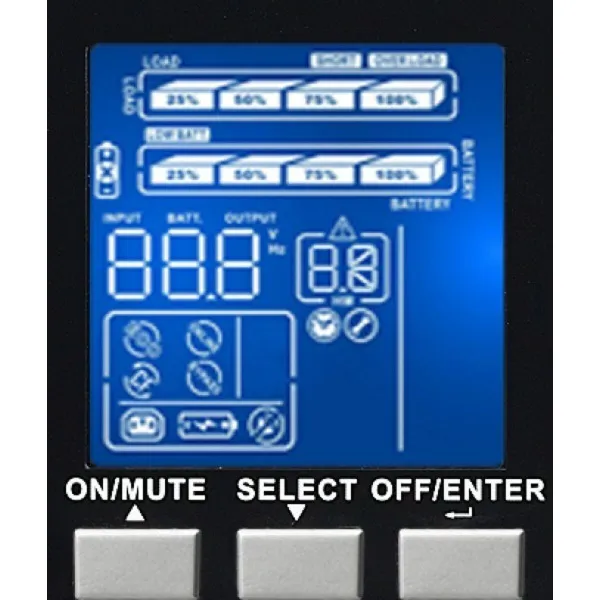 Uninterruptible Power Supply System Interactive UPS INFOSEC INF_673089 900 W