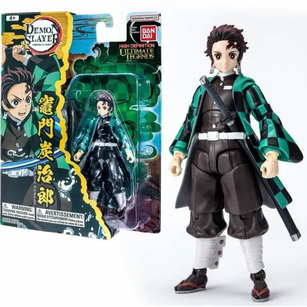 Figuuri, jossa liikkuvat raajat Bandai Demon Slayer Tanjiro Kamado
