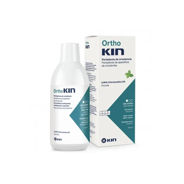 Kin Orthokin Mouthwash Mint 500ml