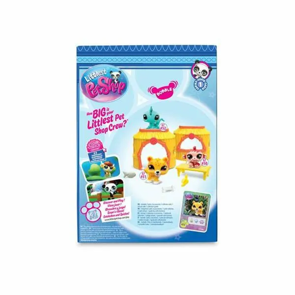 Playset Bandai Littlest Pet Shop 8 Daudzums
