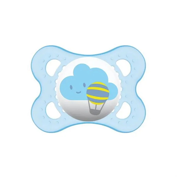 Mam Baby Dummy Original 0+ Silicone Blue