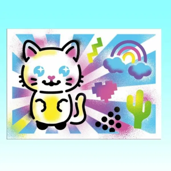 Käsityöpeli Canal Toys Airbrush Art Valkoinen Muovinen