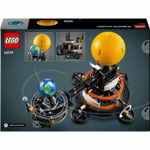 Statybos rinkinys Lego Technic 42179 Planet Earth and Moon in Orbit Spalvotas
