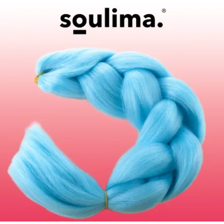 Synteettiset hiusletit - Sininen