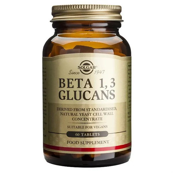 Solgar Beta 1,3 Glucans 60 Tablets