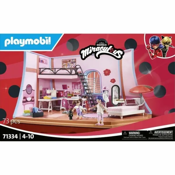 Playset Playmobil 71134 Miracolous 73 Предметы