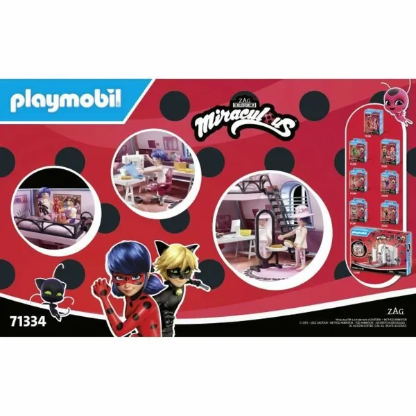 Playset Playmobil 71134 Miracolous 73 Предметы