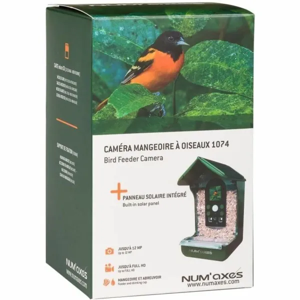 Bird feeder Num'Axes noir