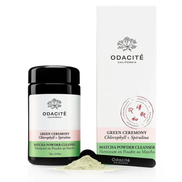 Odacité Green Ceremony Matcha Powder Cleanser 75g