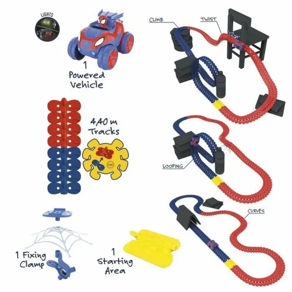 Sacensību Trase Smoby Spidey Amazing Friends Flextrem set