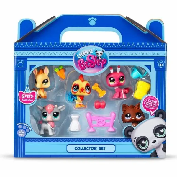 Dzīvnieku figūras Bandai Littlest Pet Shop Plastmasa
